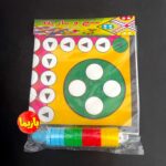 بازی منچ و مارپله پارچه‌ای