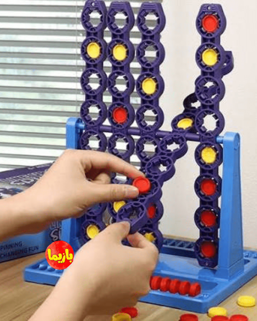 بازی دوز چرخشی Line Up 4 Spin - Image 5