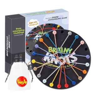 بازی پازل طناب رنگی Untie The Rope