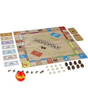 مونوپولی چوبی هازبرو MONOPOLY WOODEN BOX HASBRO