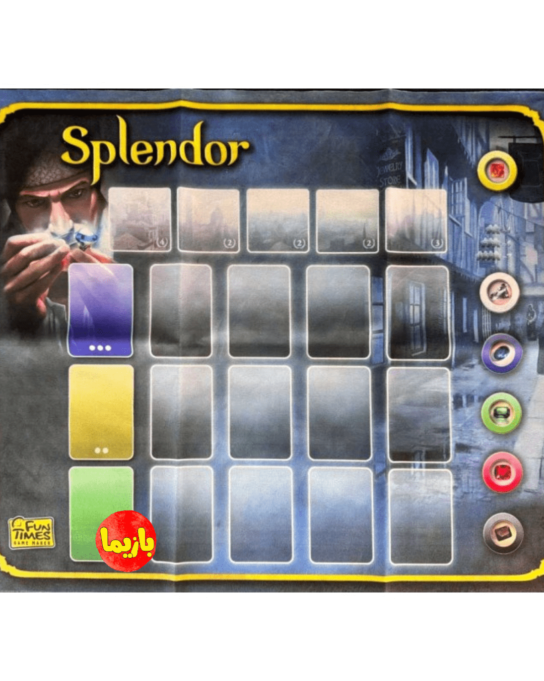 صفحه بازی اسپلندور و کهربا Splendor playmat - Image 6