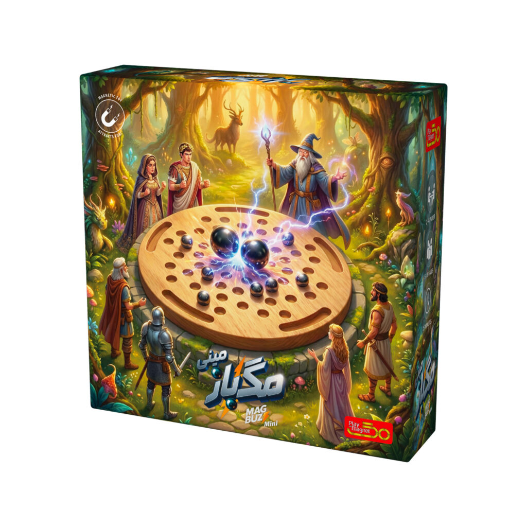 بازی مگنت چس مینی (چوبی)